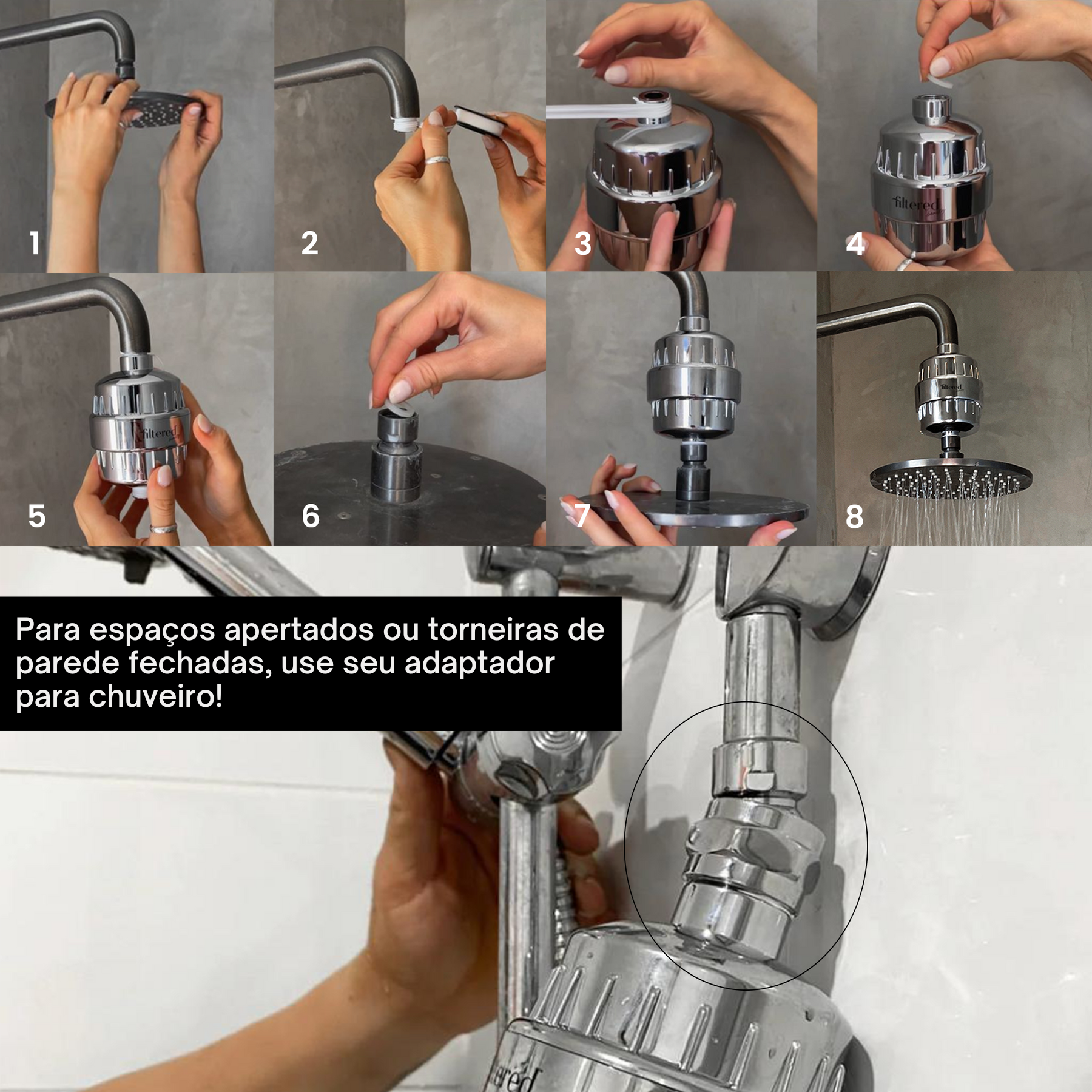 Filtro Purificador de Chuveiro Shower Purifier Powerstill