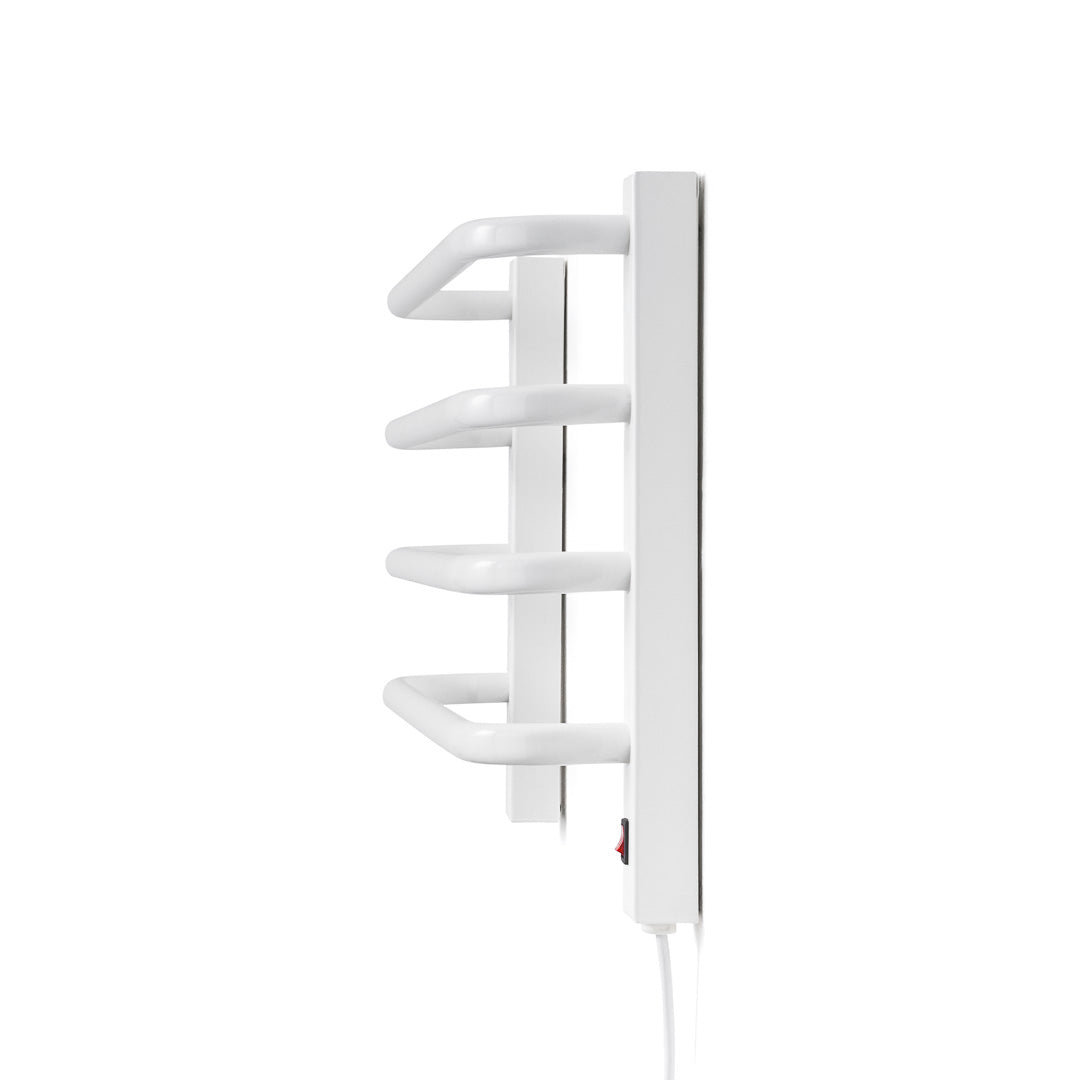 Toalheiro Térmico de Parede Branco Acetinado 36x56cm