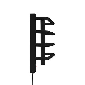 Toalheiro Térmico de Parede Preto 36x56cm