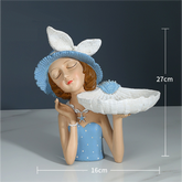 Busto Decorativo Lili Praia Bandeja