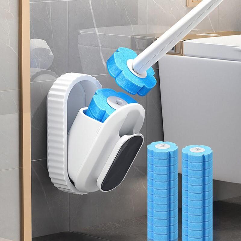 Escovas de Limpeza Sanitária com Esponja Descartável - Modelo Suspenso - powerstill