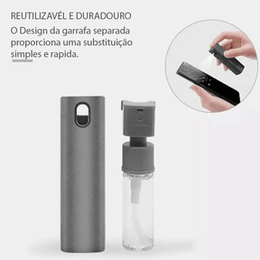 Limpador De Tela 2 Em 1 Microfibra Emborrachada Frasco 13ml - Powerstill