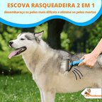 Escova Rasqueadeira Profissional para Cães e Gatos | Pet Desh - Powerstill
