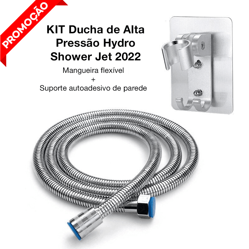Kit Acessórios Ducha de Alta Pressão Hydro Shower Jet - Powerstill