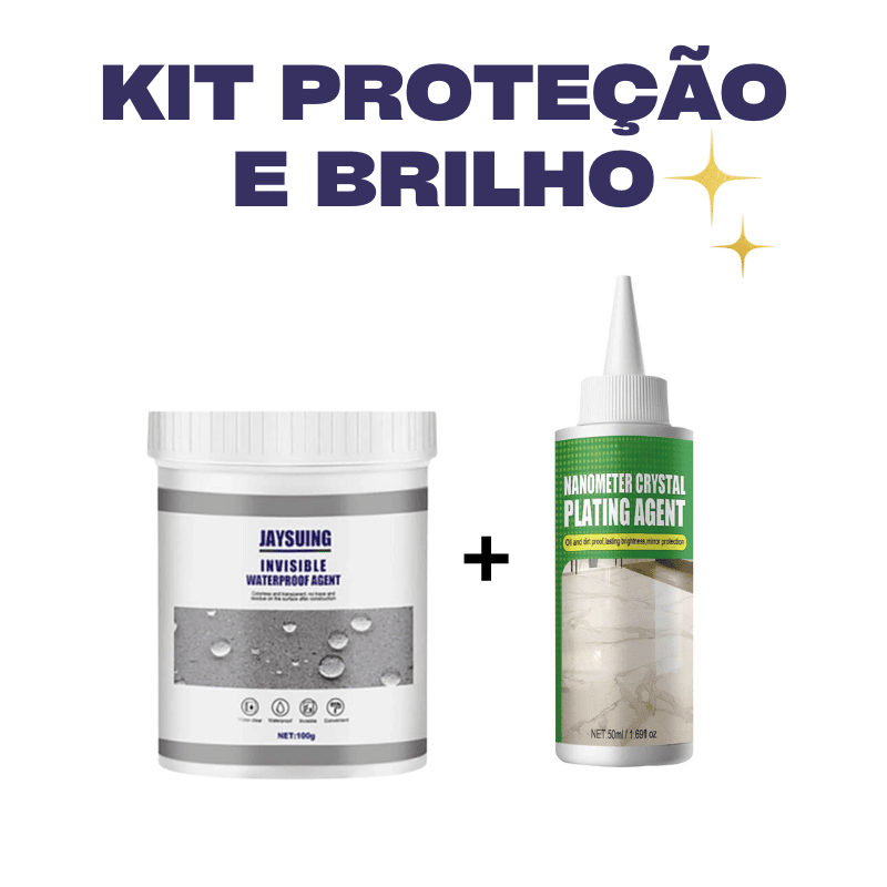 Kit Proteção e Brilho (Restaurador e Impermeabilizante) - Powerstill