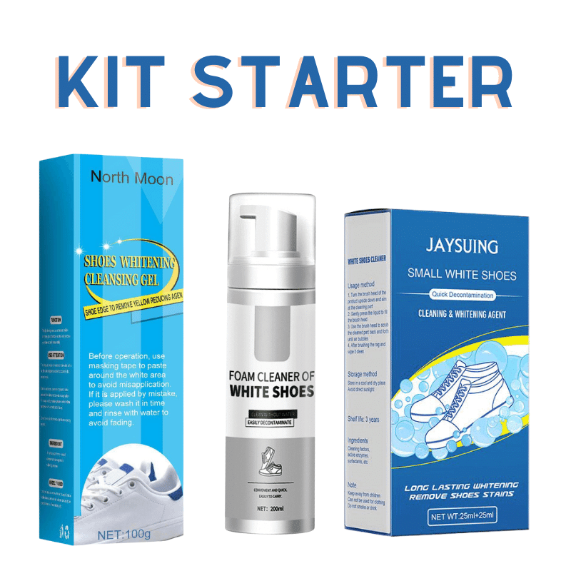 Kit de Proteção e Limpeza de Tênis Starter - Powerstill